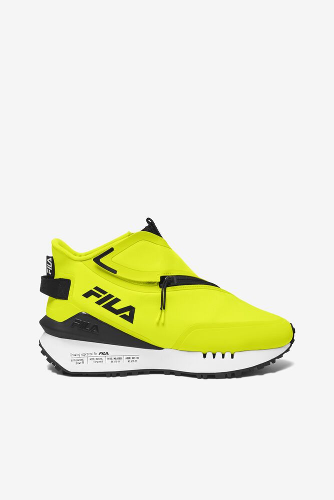 Fila Space Runner Trainers Yellow - Womens - 10845IQZC